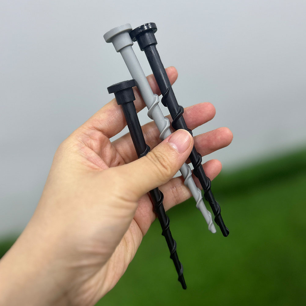 Gardening Tools Screwfix - 12 個のグラウンドスクリュー ロボット芝刈り機用 充電ベース ガレージ固定ペグ 13.7cm