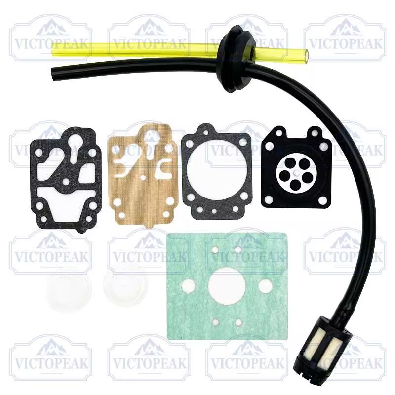 Gardening Tools Youtube - 40-5型刈払機用キャブレター修理キット、燃料チューブフィルター交換用ガーデンツール部品