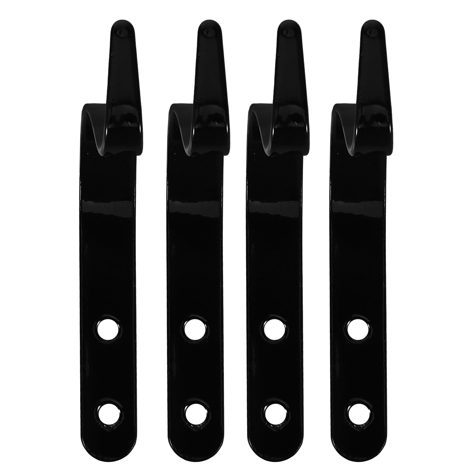 Gardening Tools Organizer - 4個入り鉄製ウォールフック、吊り下げ式植物ブラケット、ラスティックな頑丈な屋内外用ツールオーガナイザー、ランタン、バードフィーダー、ガーデン用
