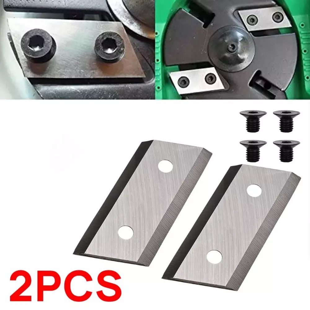 Gardening Tools Screwfix - 2 個ガーデンシュレッダーチッパーブレードナイフ SCREWFIX アウトドアツールホームメンテナンス造園に適合