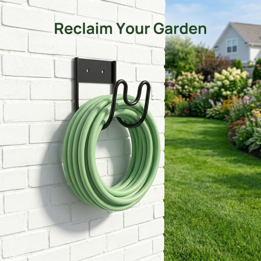 防錆ガーデンホースホルダー耐久性のあるヘビーデューティーフレ - Gardena Hose Flex のレビューと価格