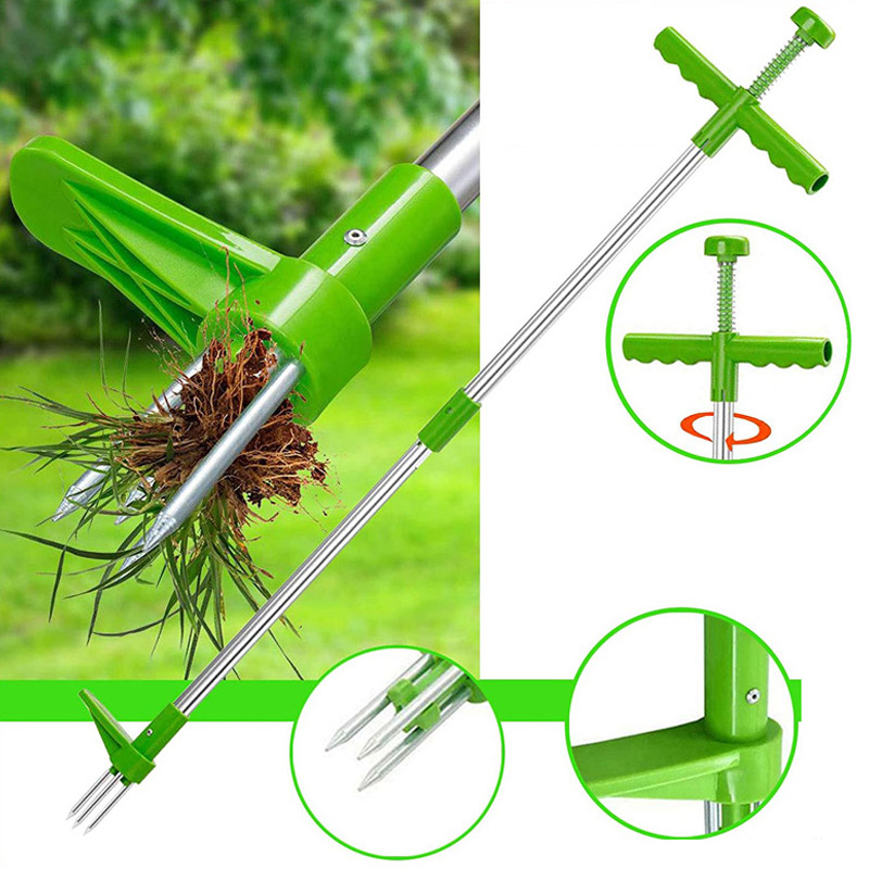 ポータブルロングハンドル付きガーデン芝刈り機,屋外庭用芝生ピ - Gardening Tools Sale のレビューと価格