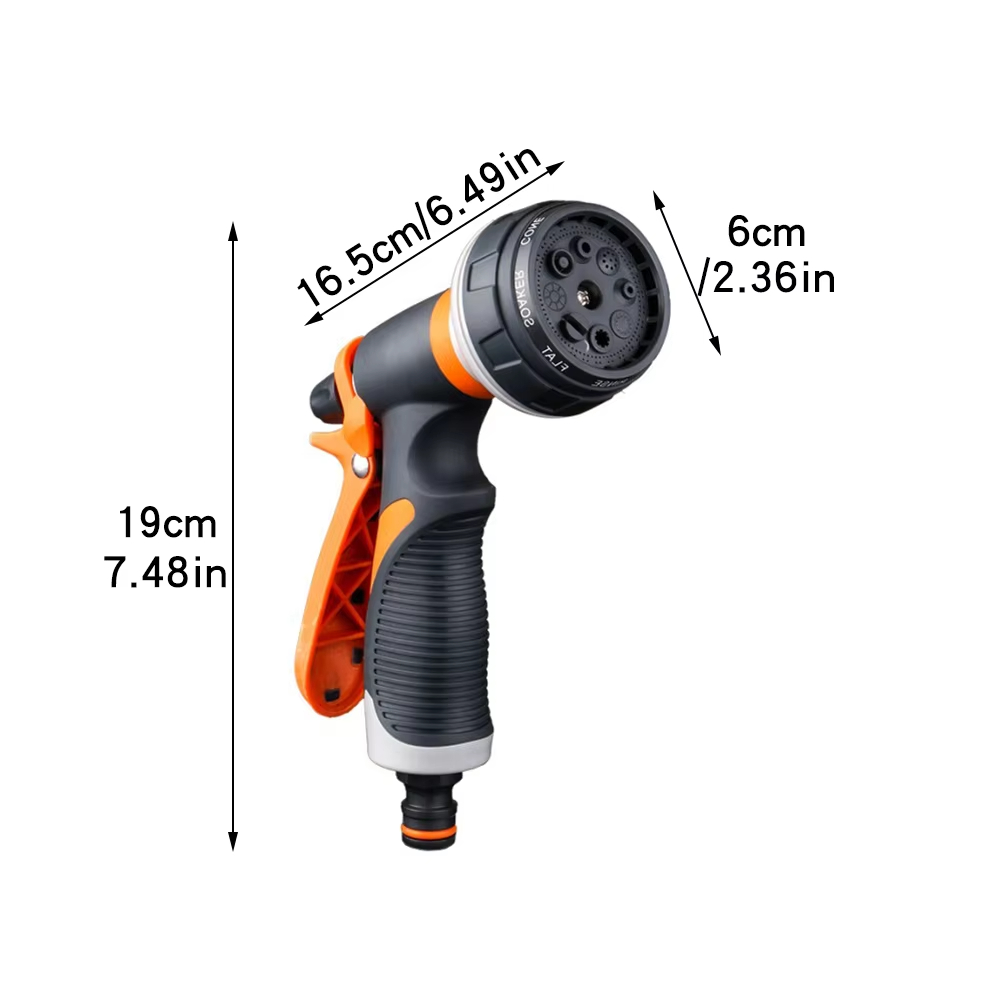 1 セットガーデンウォーターガンホースノズル多機能家庭用洗車 - Gardening Tools Youtube のレビューと価格