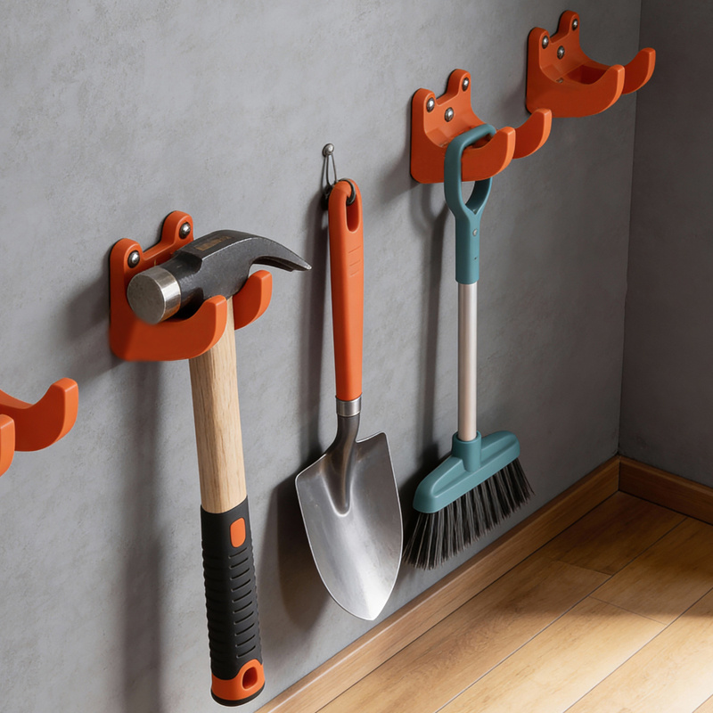 1～4個の壁掛け式ガーデンツールフック、長柄ツール用の頑丈な - Gardening Tools Screwfix のレビューと価格