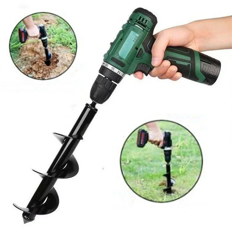 Earthスパイラルドリルビットプランター、ヤードガーデニン - Gardening Tools Sale のレビューと価格