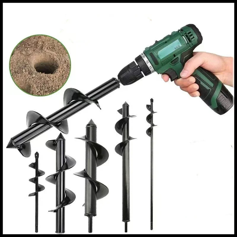 Earthスパイラルドリルビットプランター、ヤードガーデニン - Gardening Tools Sale のレビューと価格