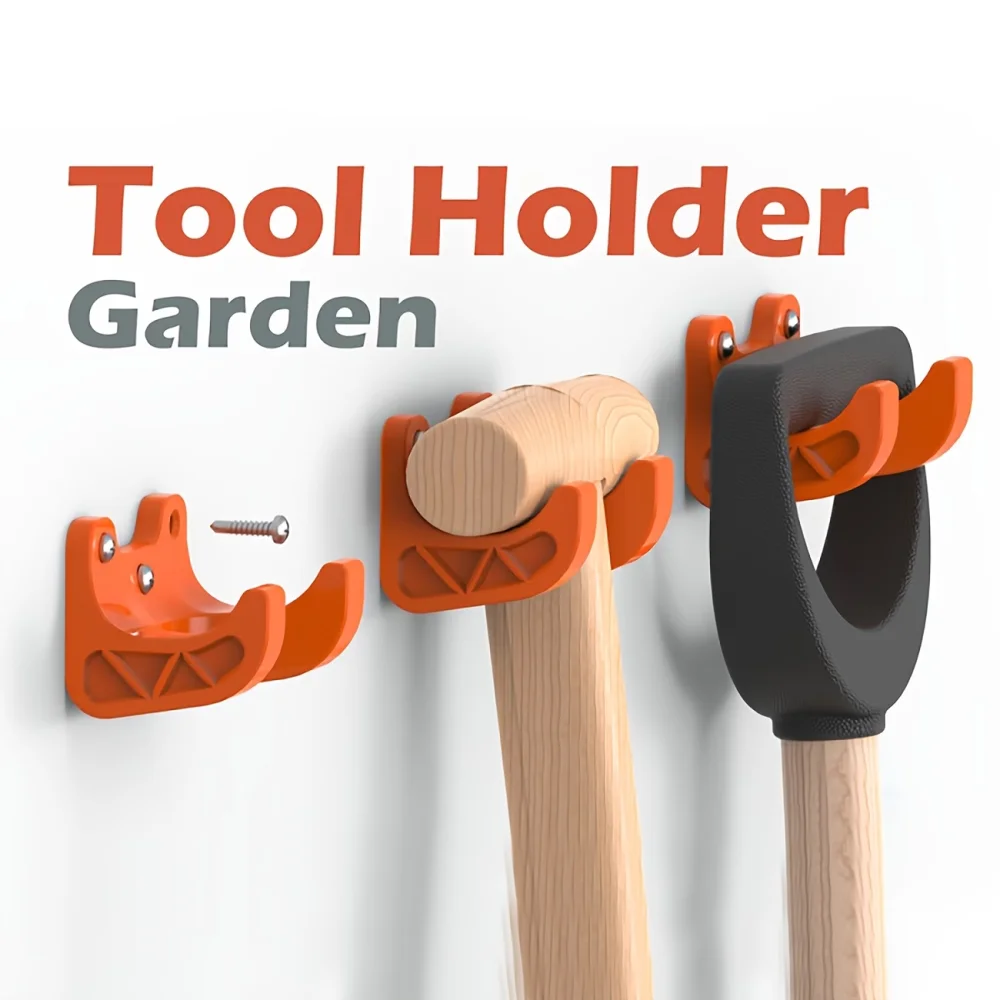 新しいガーデニングツールハンガー、直径35mmのほうき/シャ - Gardening Tools Screwfix のレビューと価格