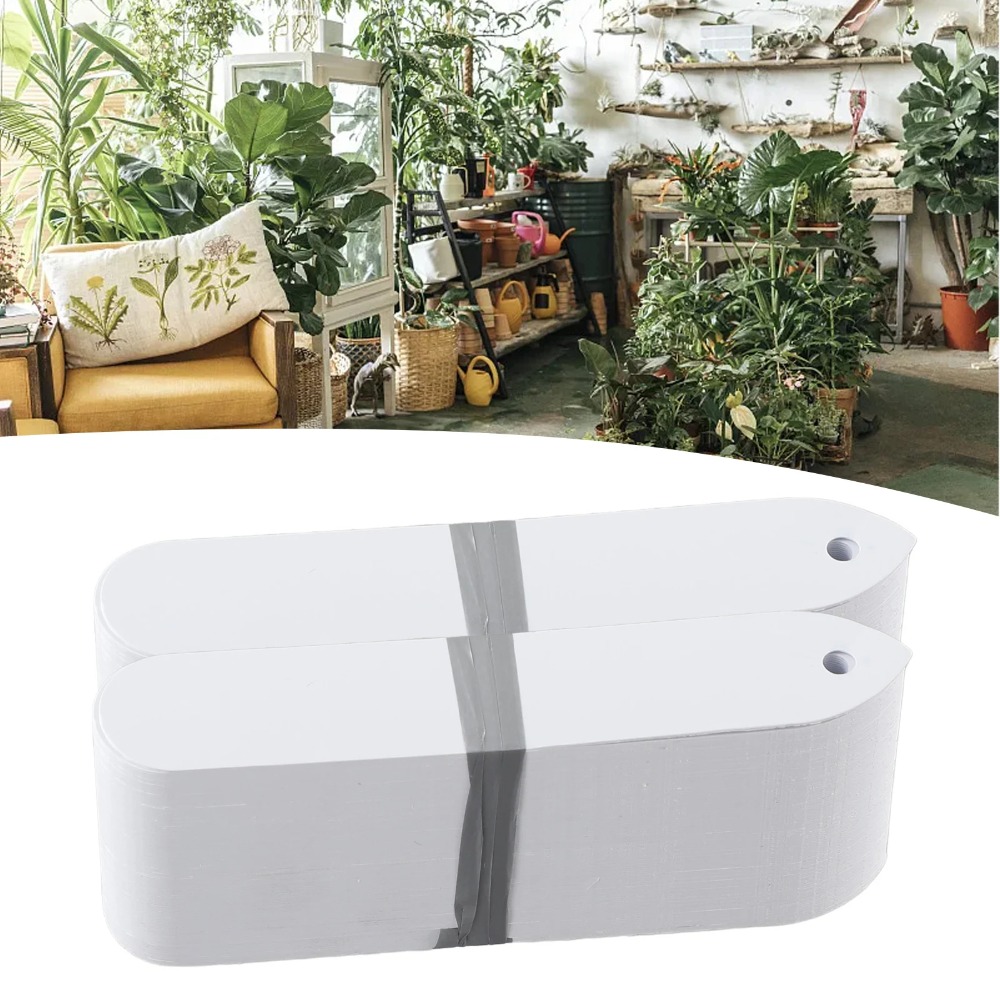 100個入り 植物ポットマーカー ガーデン苗床用プラスチック - Plant Label Tags のレビューと価格