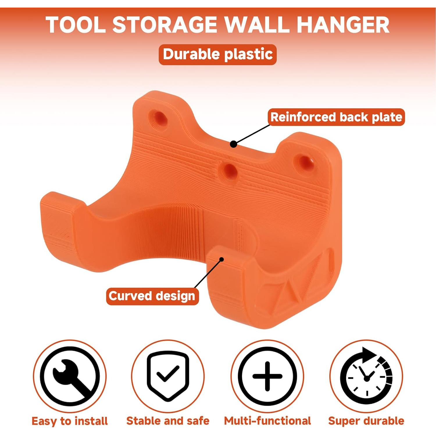 アートツールハンガー 直径35mmのほうき/シャベル/熊手用 - Gardening Tools Screwfix のレビューと価格