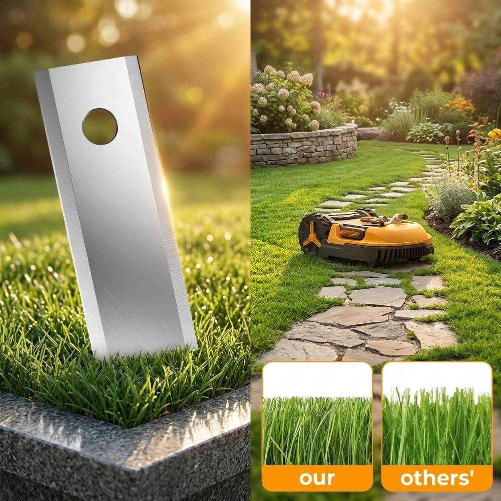 30 セットコーティングされた芝刈り機用ブレード、ネジ付き、 - Gardening Tools Shop のレビューと価格