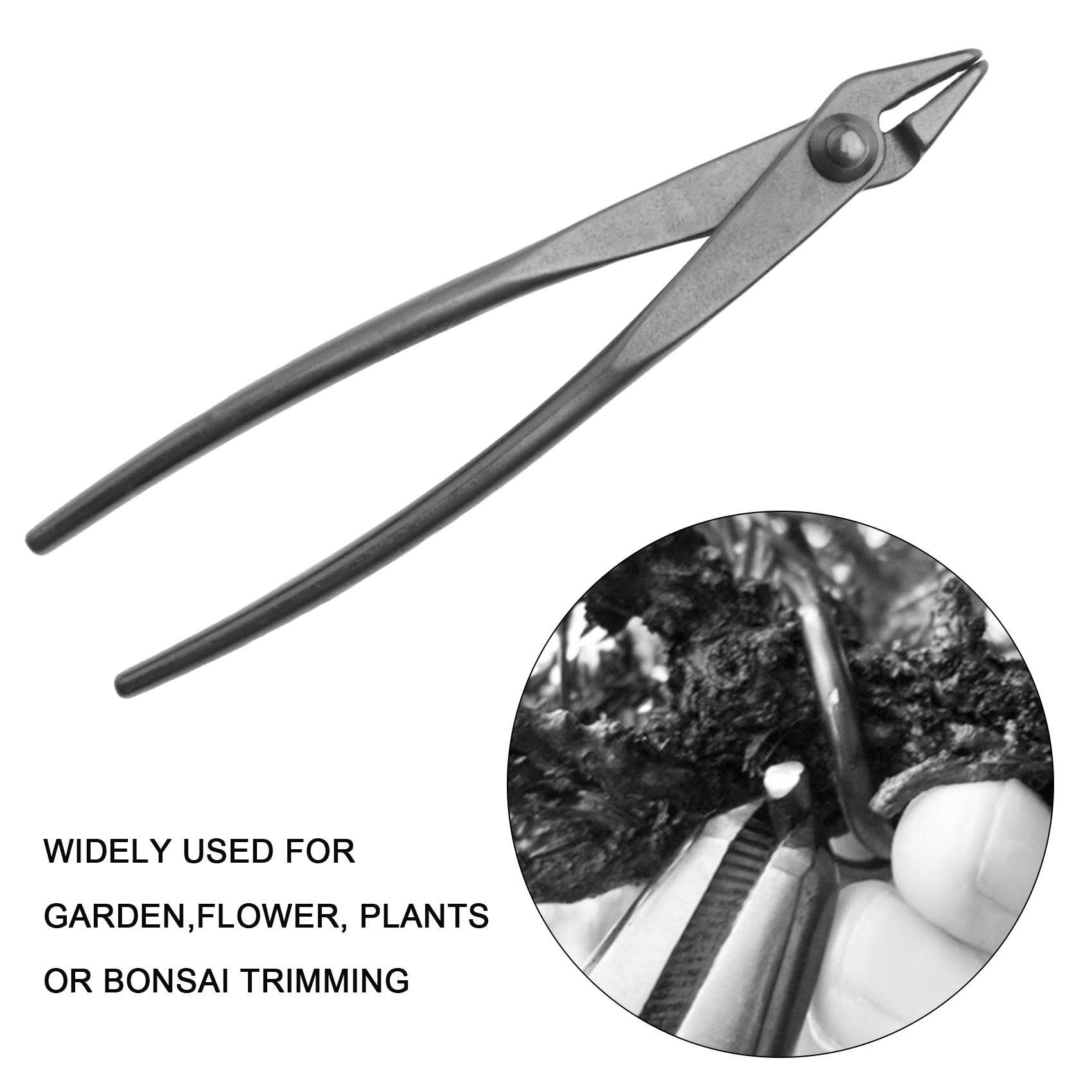 スチールガーデン剪定ばさみ、丸いエッジ、線引きペンチ、太い枝 - Gardening Tools Drawing のレビューと価格