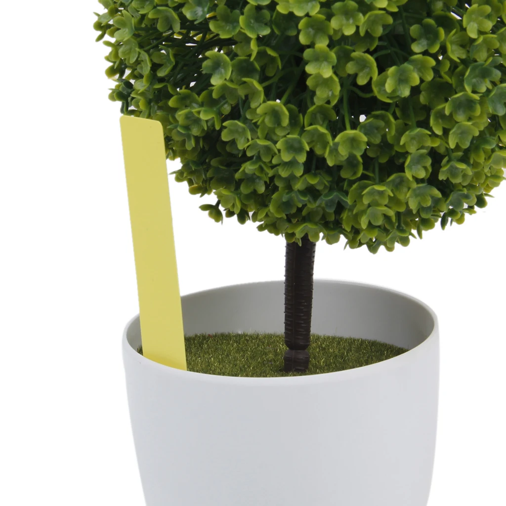 100個厚い4インチ植物ラベル再利用可能なプラスチックロング - Plant Label Tags のレビューと価格