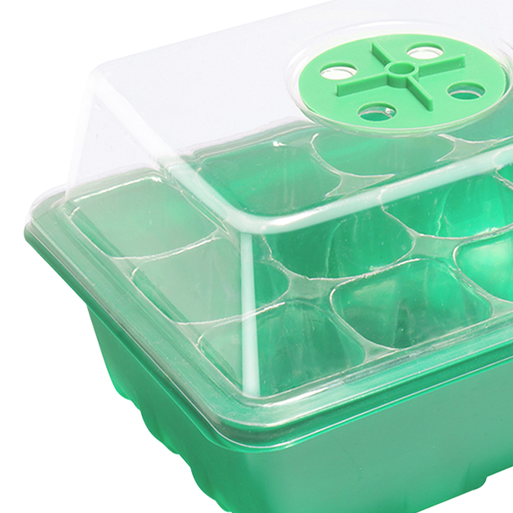 12穴種子スタータートレイ、湿度ドーム付き植物発芽スターター - Propagation Tray Dome のレビューと価格