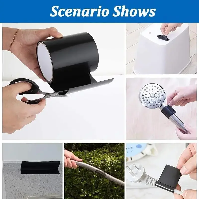 超強力な柔軟な漏れ修理テープ、ガーデンホース用防水テープ、水 - Gardena Hose Flex のレビューと価格
