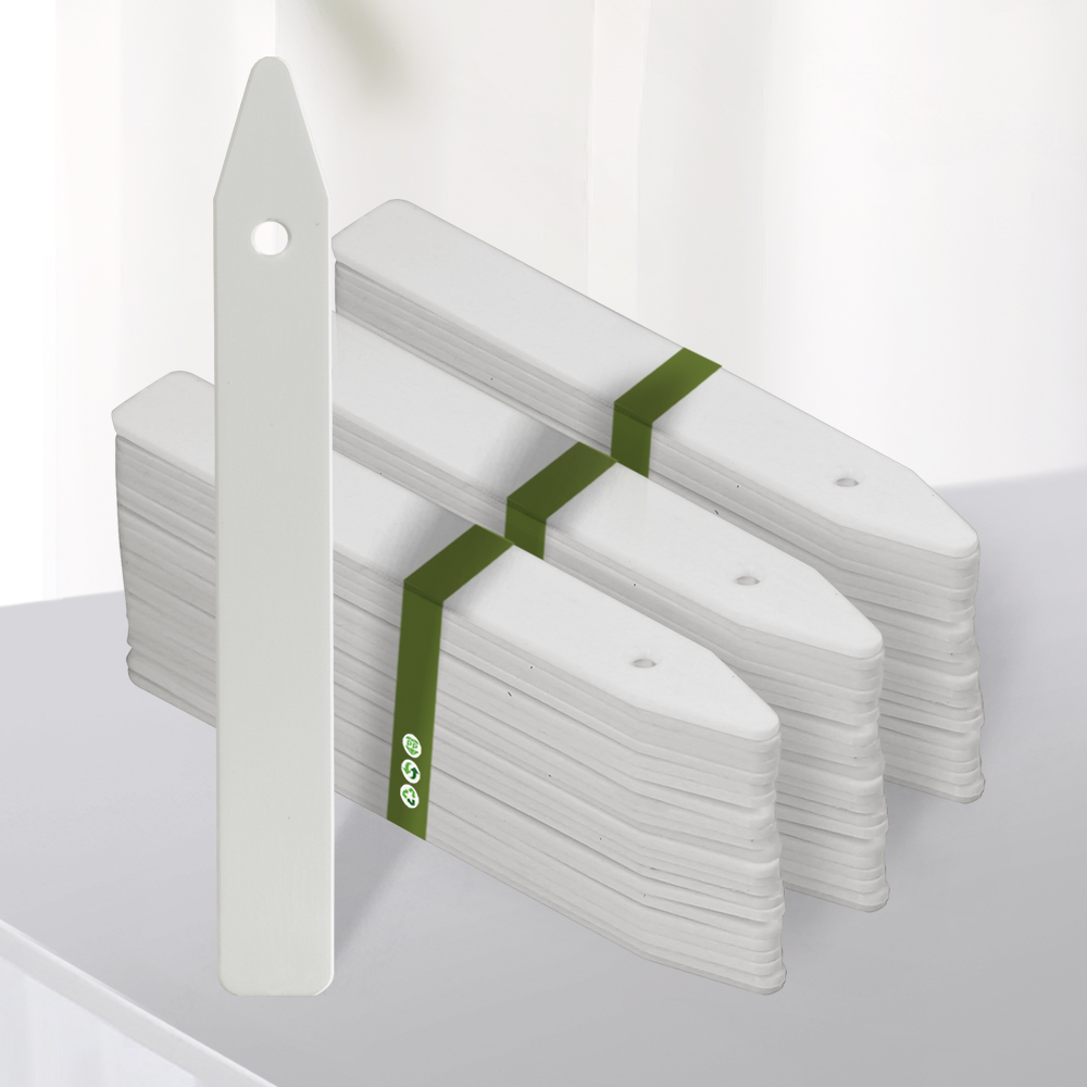 先のとがった植物ラベル、耐退色性の書き込み可能な表面、マット - Plant Label Tags のレビューと価格