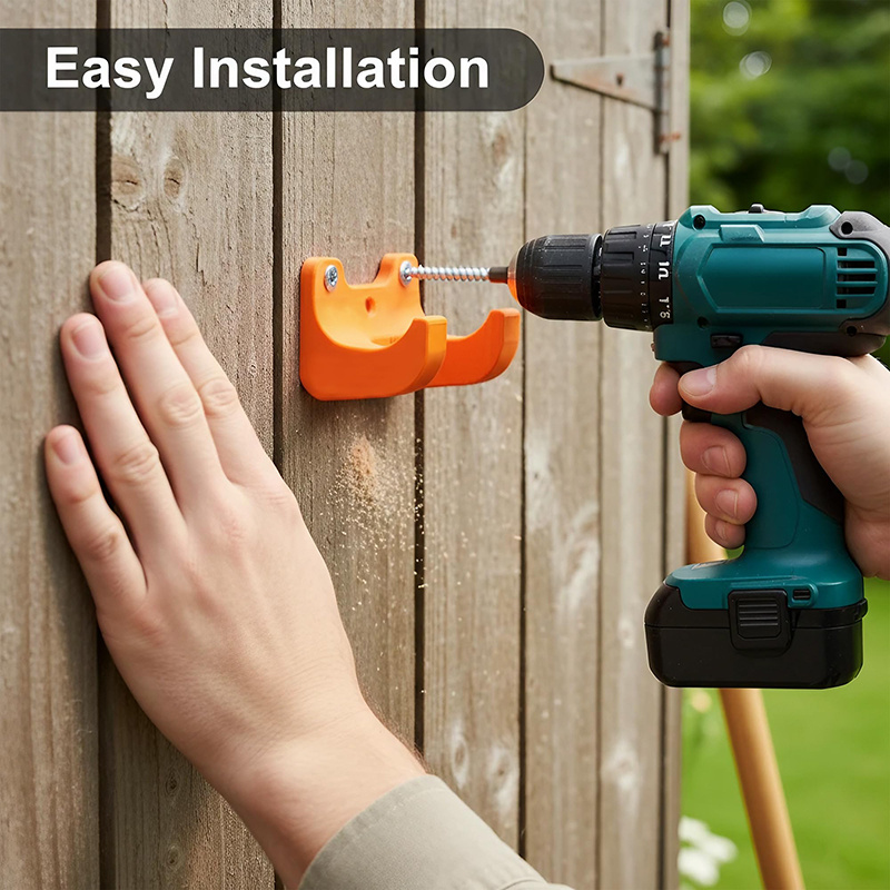 園芸用具ハンガー、ほうき/シャベル/鍬/鍬など2セット。 収 - Gardening Tools Screwfix のレビューと価格