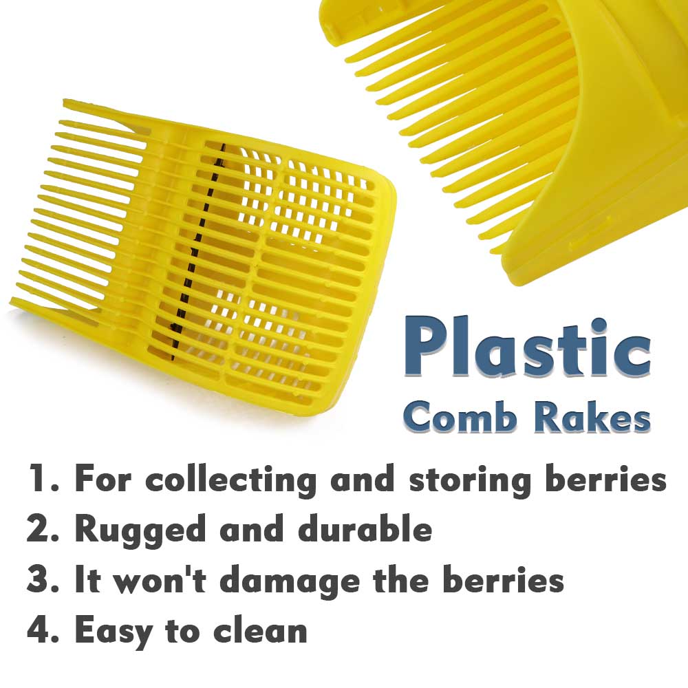 1pc ハンドヘルドポータブルベリーブルーベリーピッカープラ - Gardening Tools Sale のレビューと価格