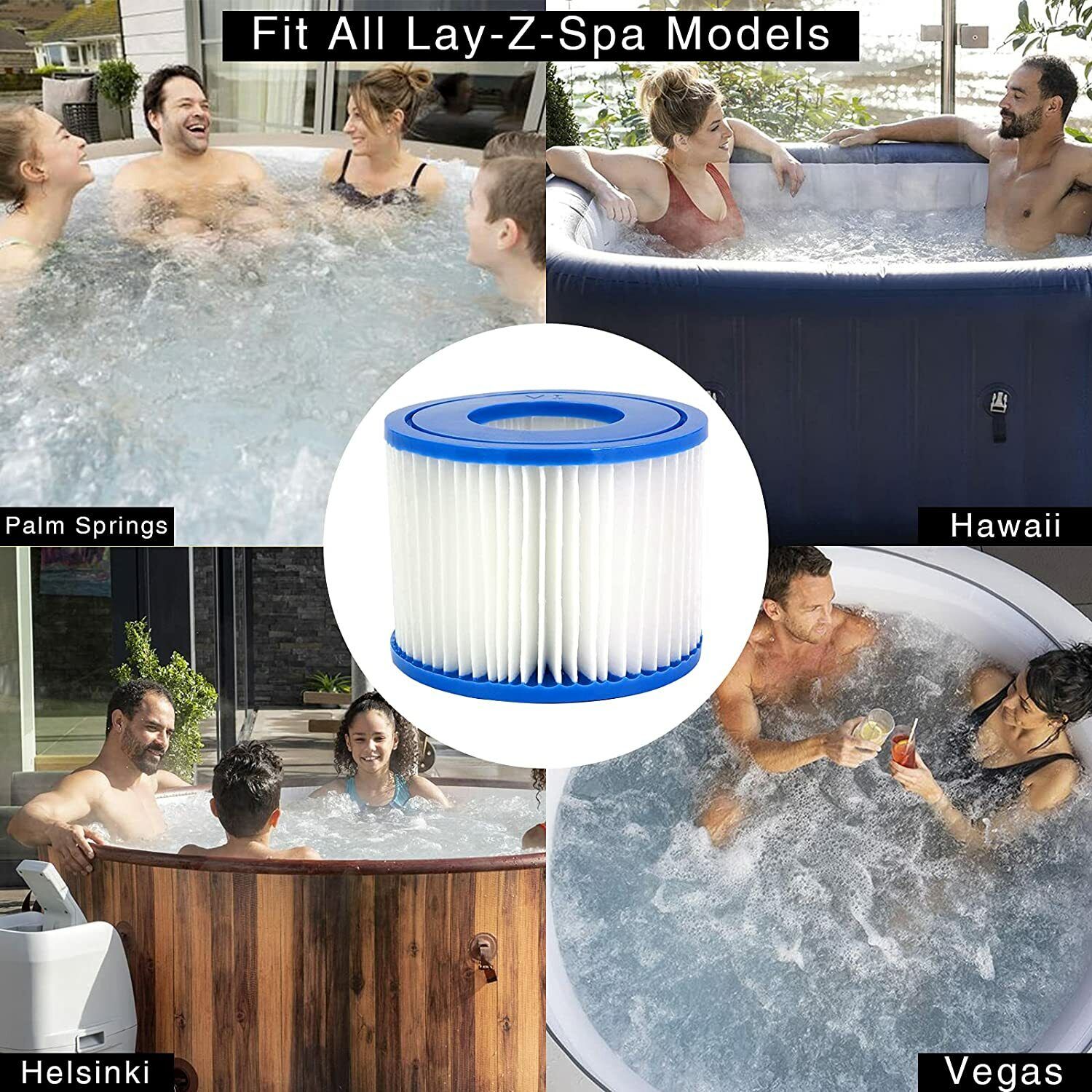 Lay-Z Lazy Spa プール用カートリッジフィルター - Gardening Tools Shop のレビューと価格